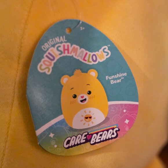 Care Bears Squishmallow - Share Bear, Cheer Bear, Grumpy Bear, and Funshine Bear - Picture 3 of 16